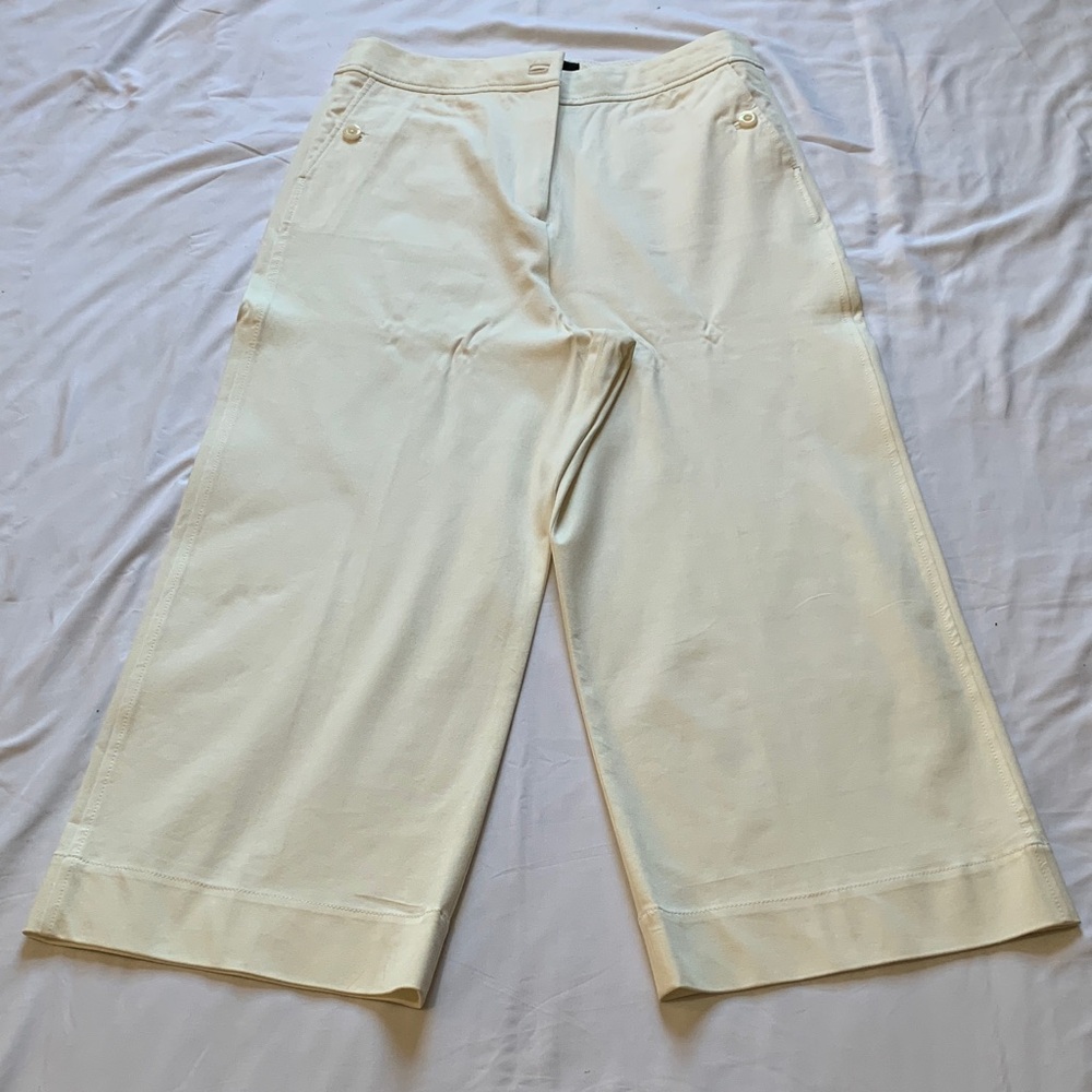 J. Crew 365 Cream Trousers